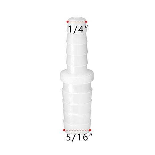 Quickun Plastic Hose Barb Reducer Fitting Barbed Reducing Union Adapter Splicer Mender Joint Fitting - Cheap Fitting