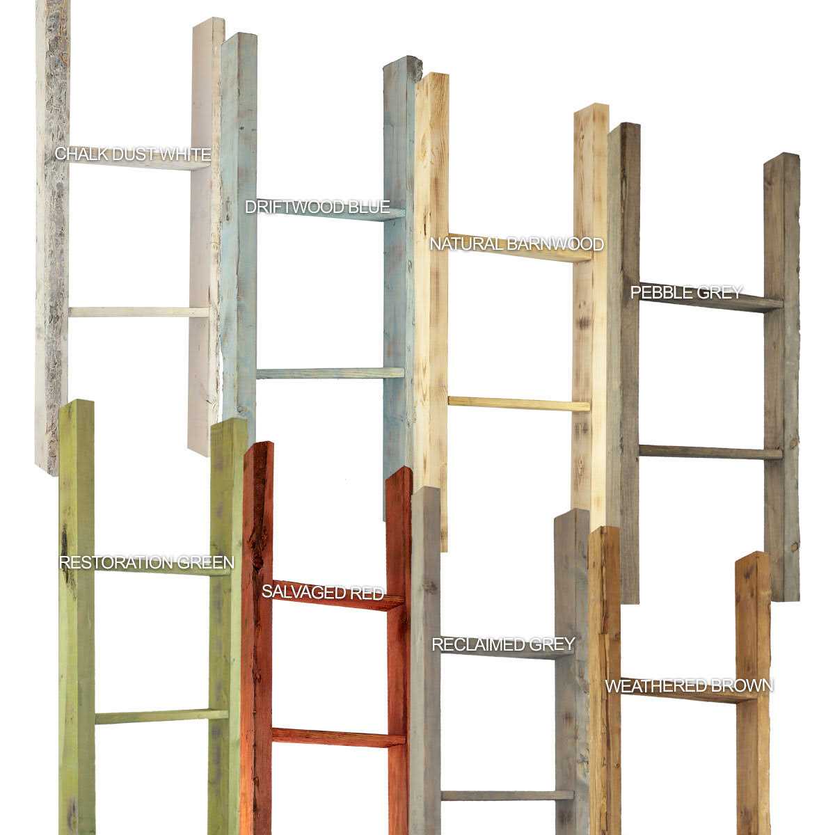 Ekena Millwork 15 inchw x inchh x 3 1/2 inchd Vintage Farmhouse Rung Ladder - Cheap Fitting