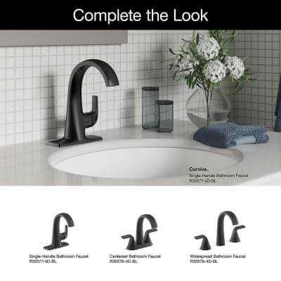KOHLER Cursiva Single-Handle Bathroom sink Faucet - Cheap Fitting