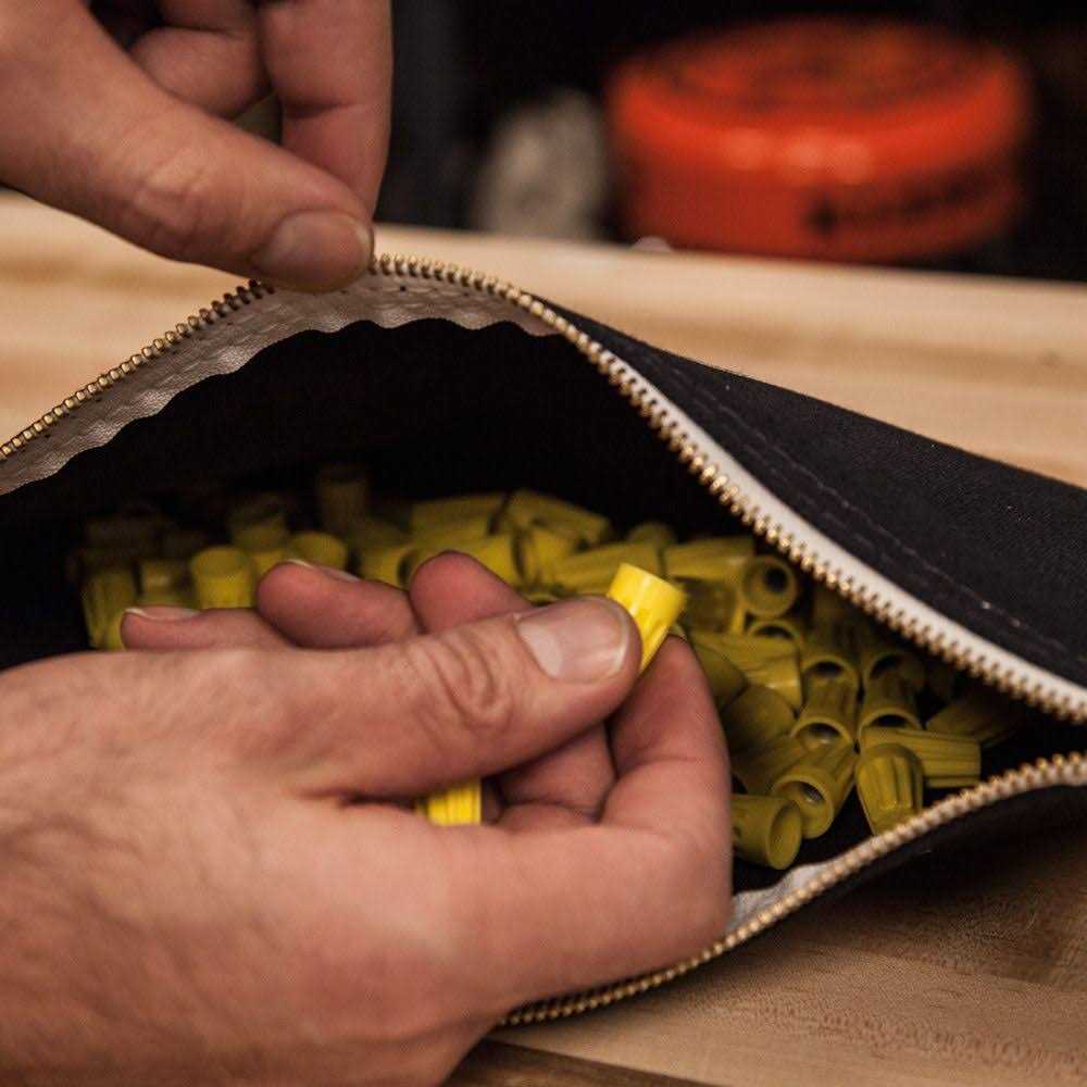 Klein Tools Canvas Zipper Bags - Cheap Fitting