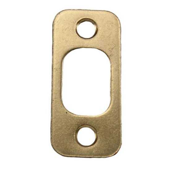 Kwikset 85063 1 x 2-1/4 Radius Corner Deadbolt Strike Finish - Cheap Fitting