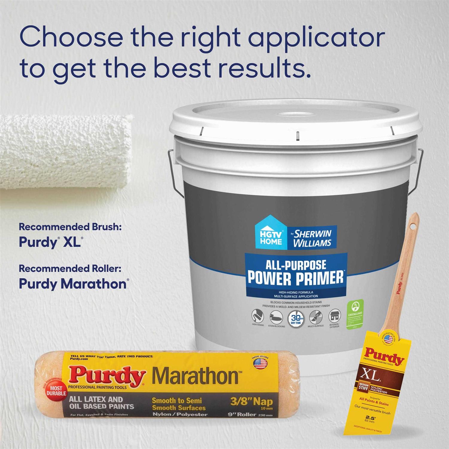 HGTV Home by Sherwin-Williams All Purpose Power Primer - Cheap Fitting