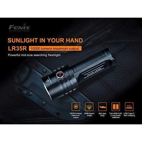Fenix LR35R Rechargeable Flashlight - Cheap Fitting