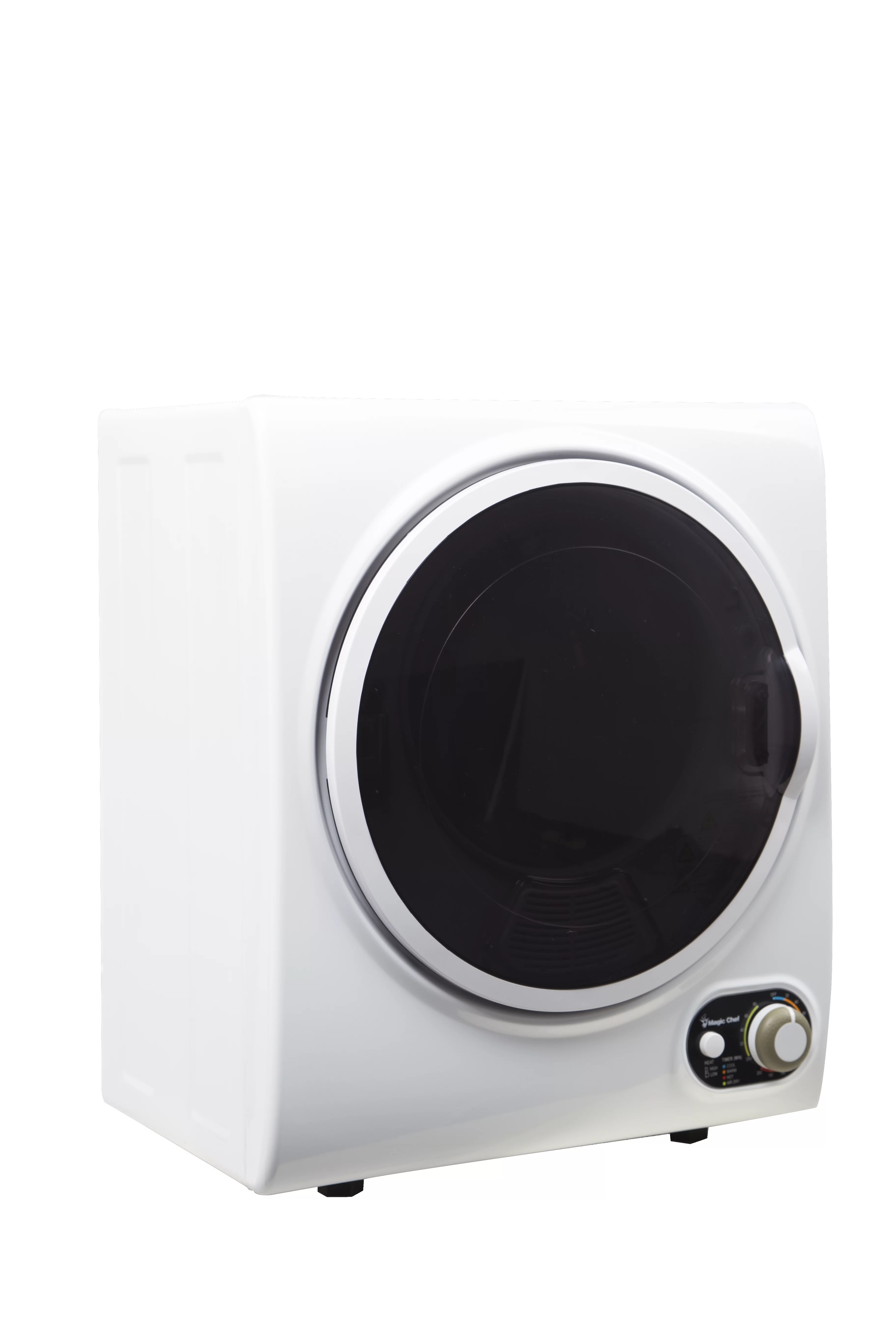 Magic Chef 1.5 Cu. ft. Compact Electric Dryer, White, 19.5 in L x 23.8 in H x 16.1 in D - Cheap Fitting