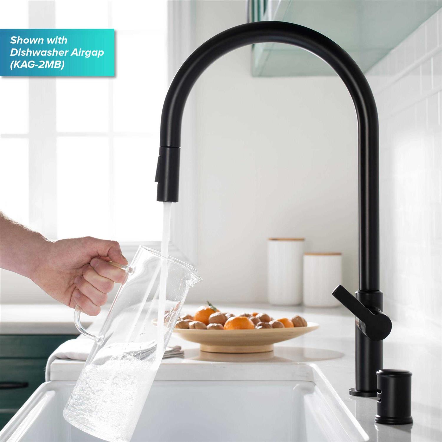 Kraus Oletto High-Arc Single Handle Pull-Down Kitchen Faucet KPF-2821 - Cheap Fitting