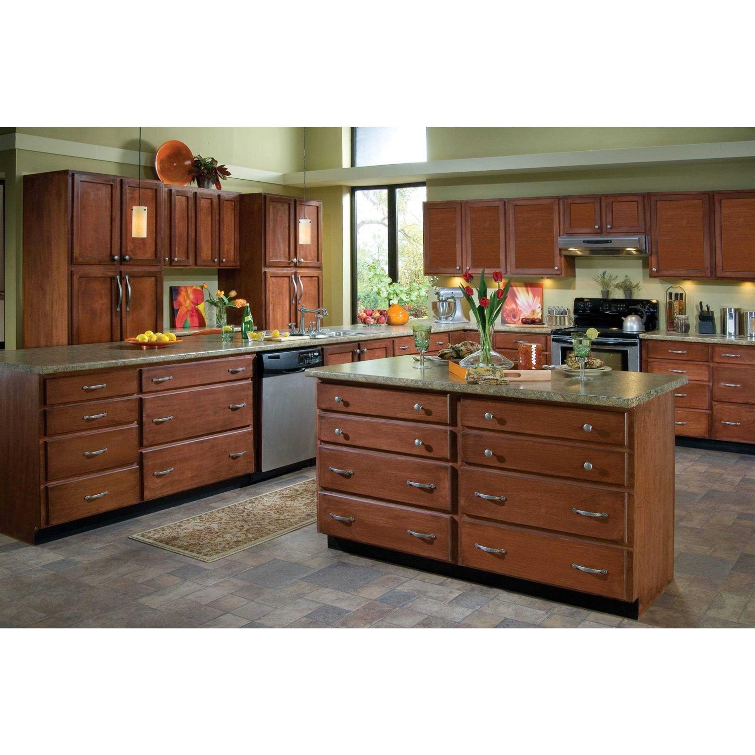 Amerock Nature’s Splendor Weathered Nickel Pull - Cheap Fitting