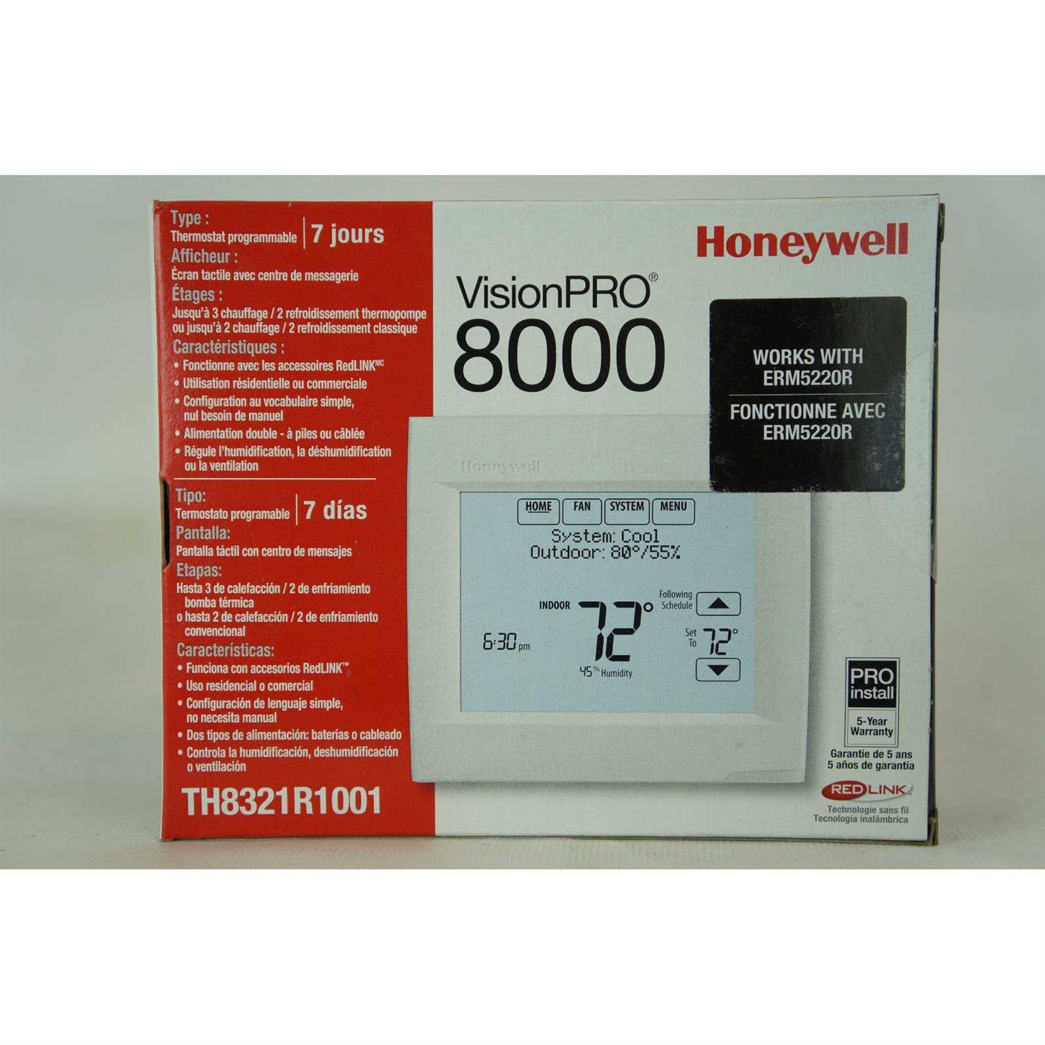 Honeywell VisionPro 8000 - Cheap Fitting