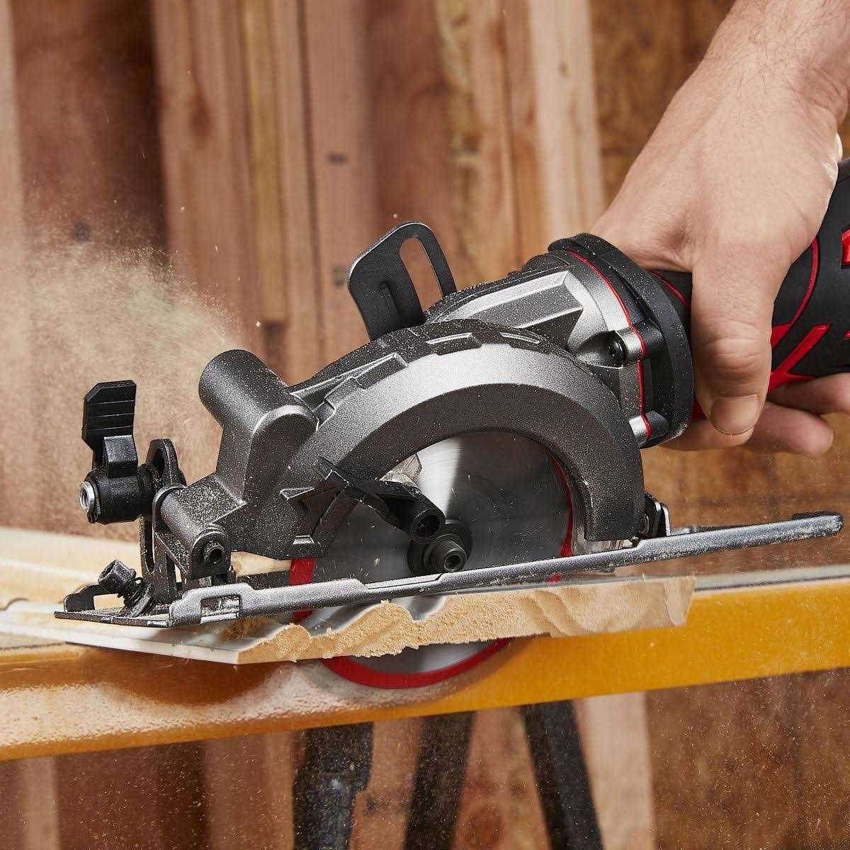 Bauer 5.8 Amp 4-1/2 in. Compact Circular Saw - Cheap Fitting