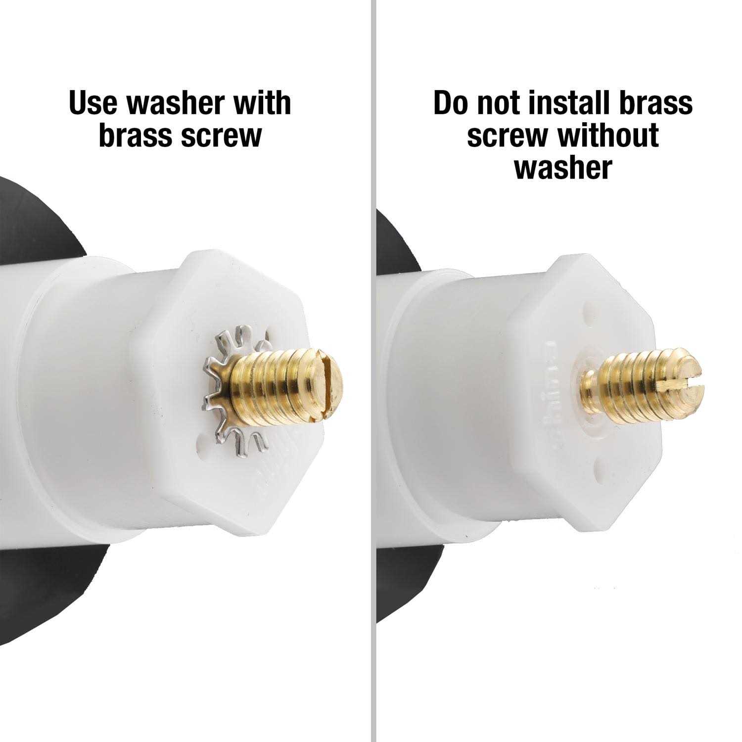 Ace 2 in. Brushed Nickel Plastic Tub Drain Stopper - Cheap Fitting