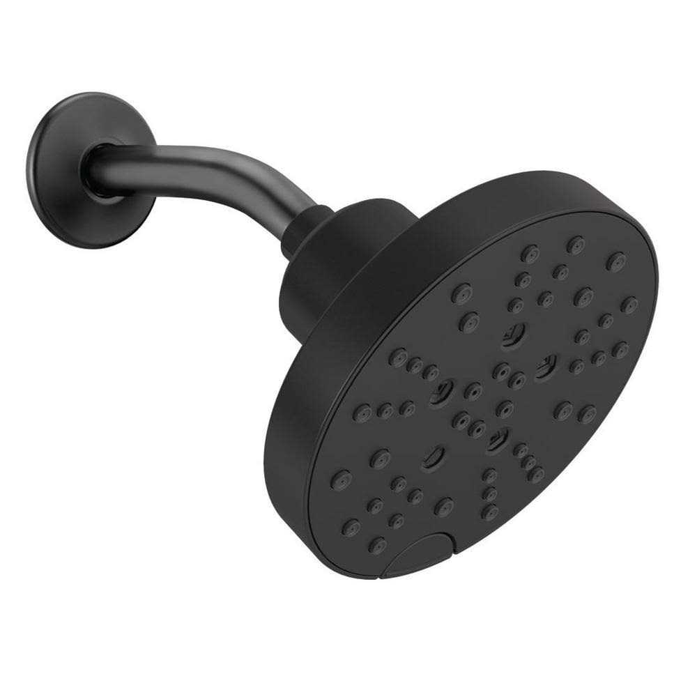 Delta Universal Showering H2Okinetic 5-Setting Contemporary Raincan Shower Head 52668-BL - Cheap Fitting