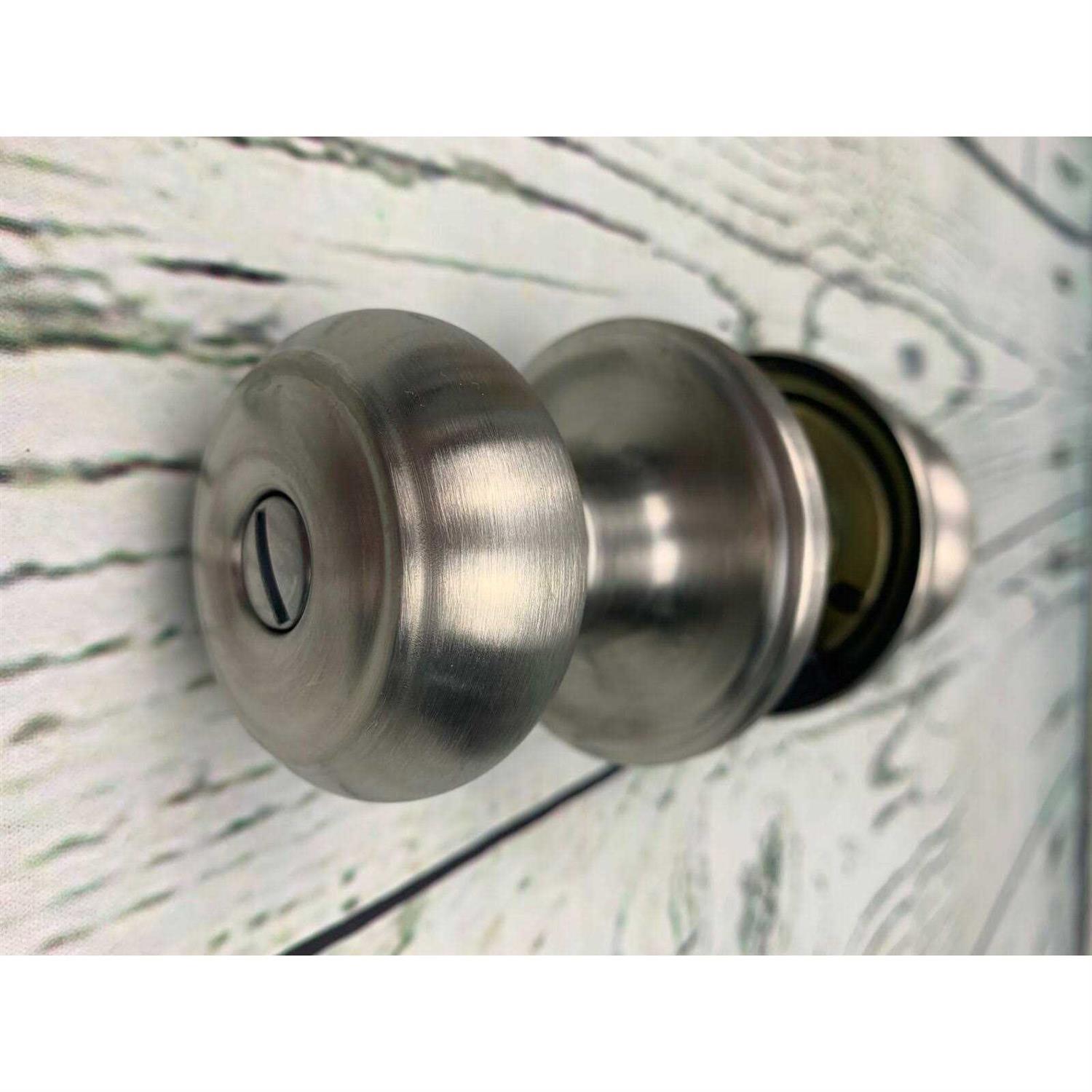 Copper Creek CK2030SS Colonial Privacy Door Knob - Cheap Fitting