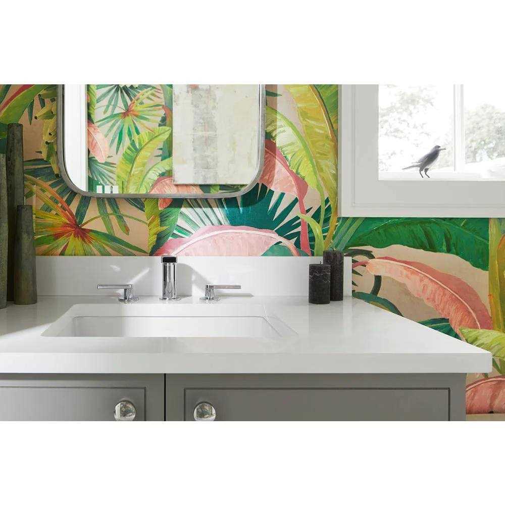 Kohler K-73060-4 Composed Widespread Bathroom Sink Faucet with Lever handles K-73060-4-CP - Cheap Fitting