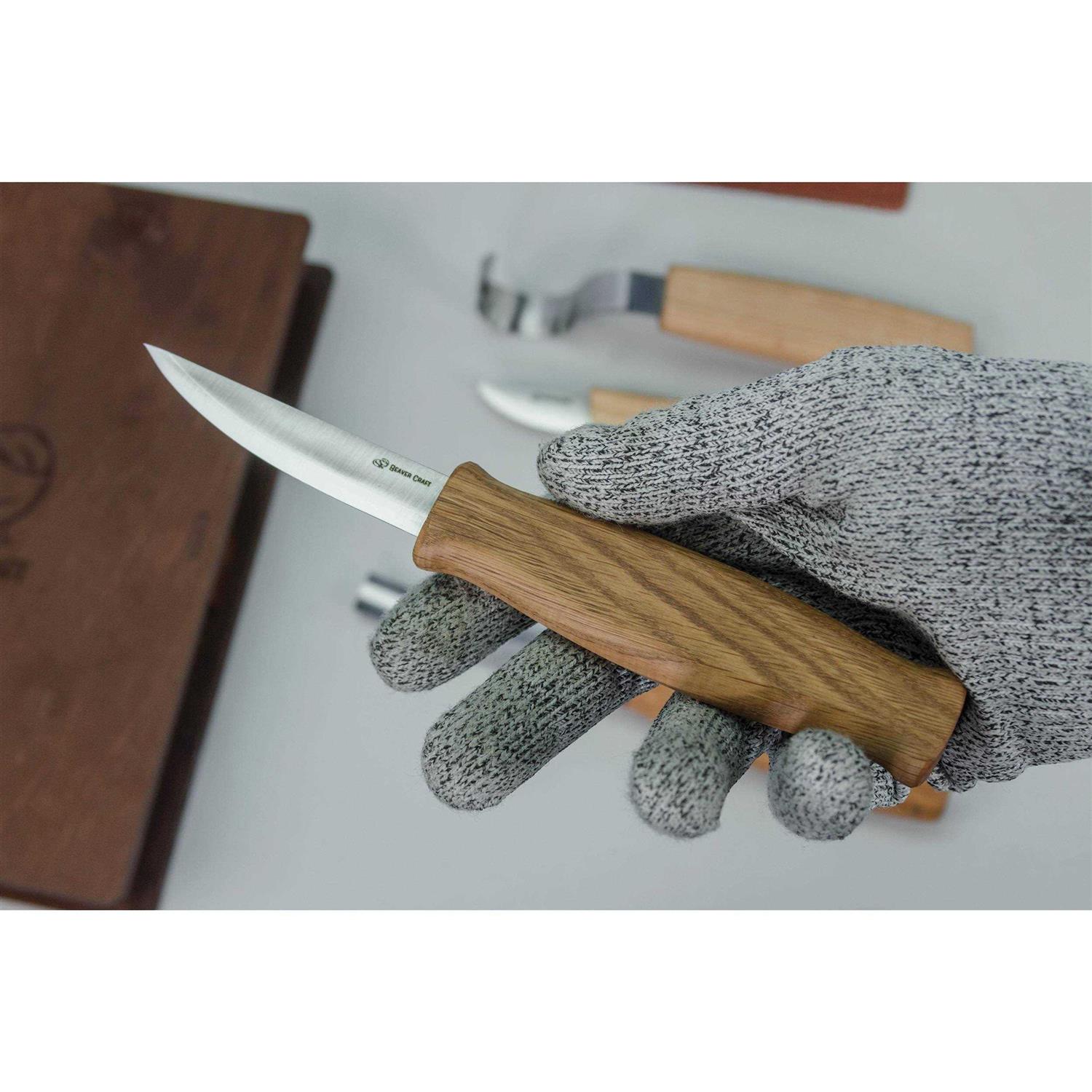 Beavercraft Spoon and Kuksa Carving Professional Set in Gift Book Box - Cheap Fitting