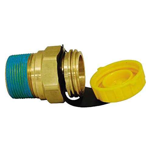 Cavagna 66.1232 1-1/4 Propane Tank Filler Valve Double Check - Cheap Fitting