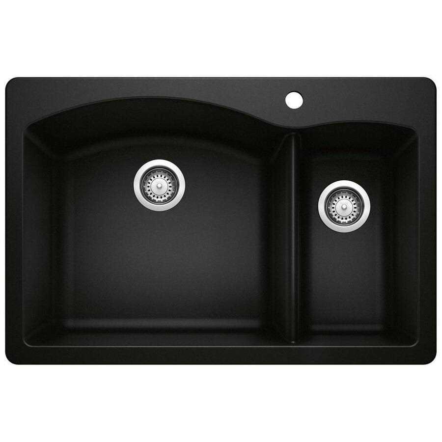 Blanco Diamond Double Bowl Kitchen Sink - Cheap Fitting