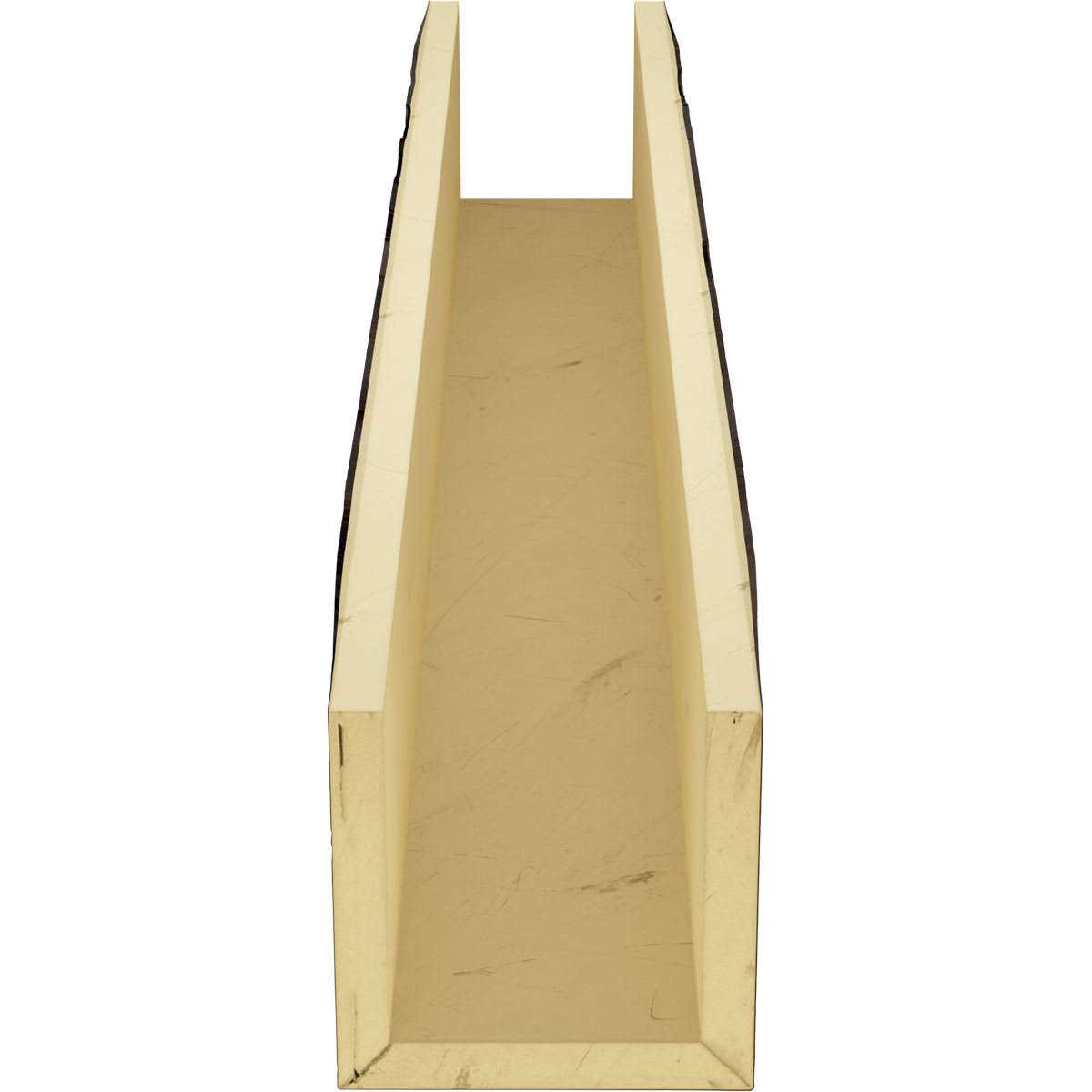 Ekena Millwork 8’L 3-Sided Pecky Cypress Endurathane Faux Wood Ceiling Beam - Cheap Fitting