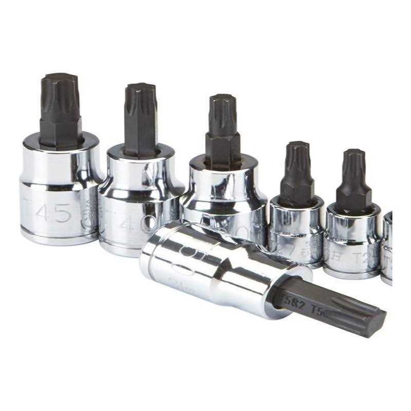 Pittsburgh 1/4 in. and 3/8 in. Drive Star Bit Socket Set - Cheap Fitting