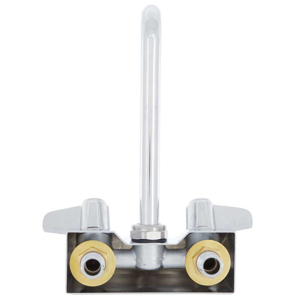 T&S Brass 5F-4WLX03 Equip Faucet 4 Wall Mount 3 Swivel Gooseneck - Cheap Fitting