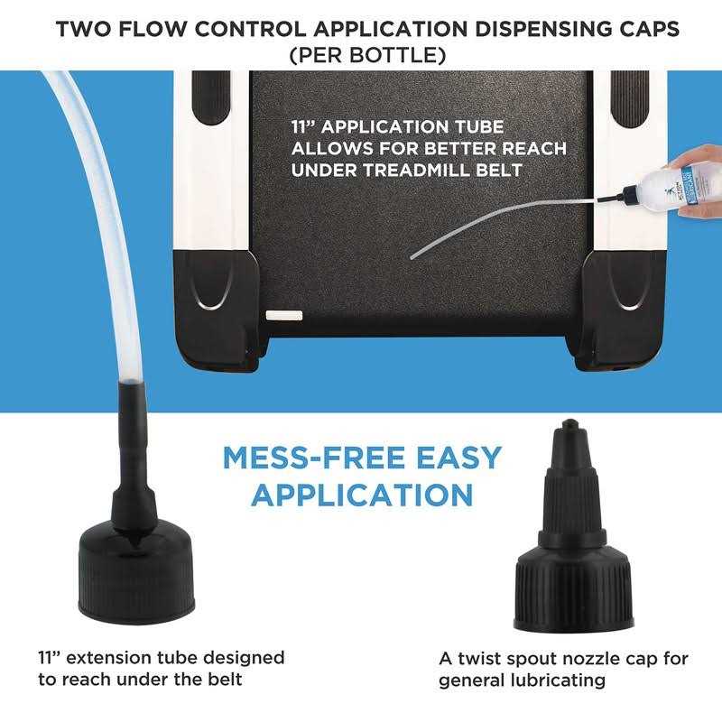 Action Fitness 100% Silicone Treadmill Belt Lubricant Both Application and Twist Spout - Cheap Fitting
