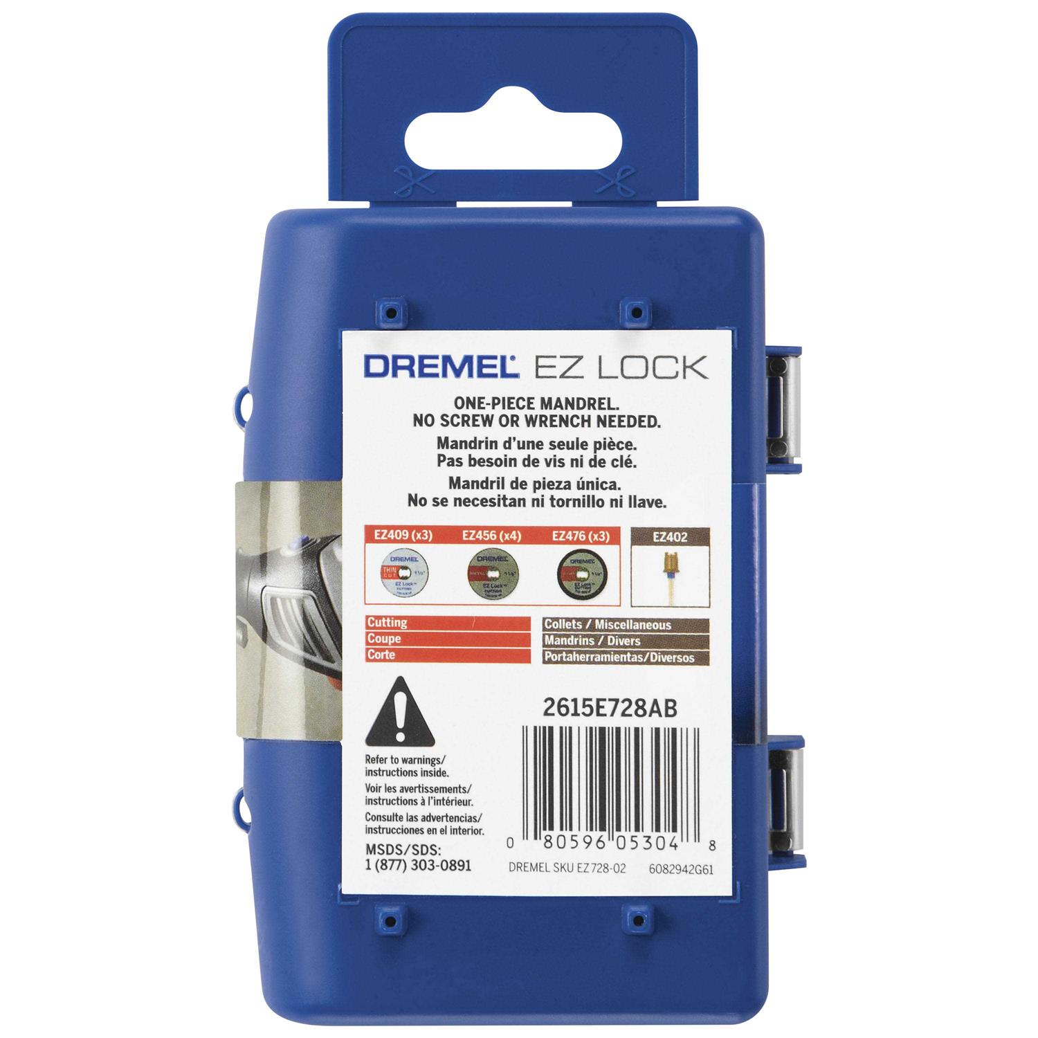 Dremel Cutting Accessory Kit EZ Lock Rotary Tool EZ728-02 - Cheap Fitting