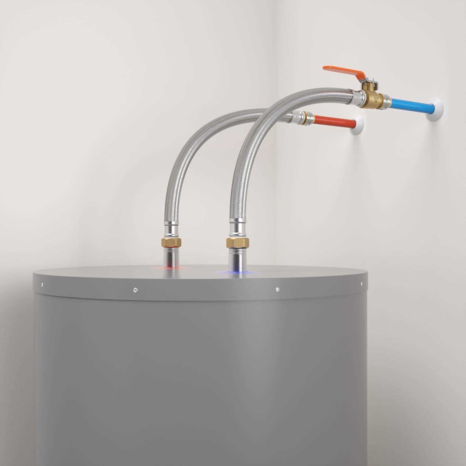 SharkBite 18 in. Water Heater Connector Braided Stainless Steel - Cheap Fitting