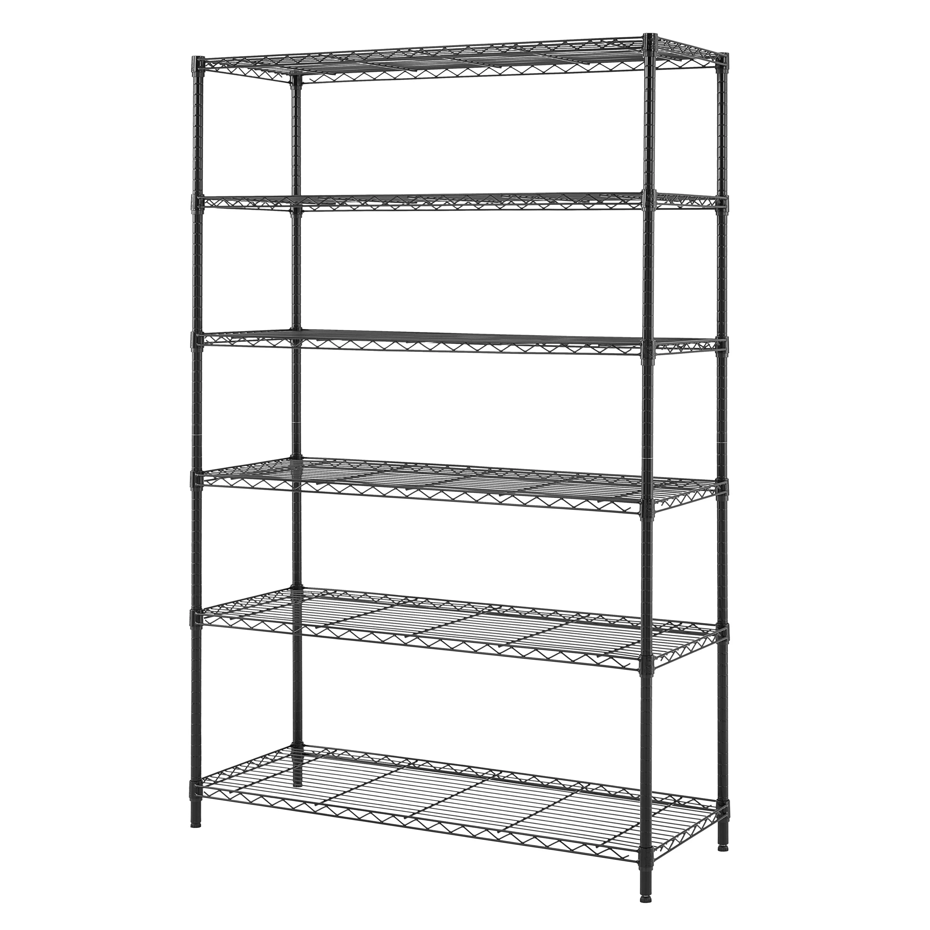 Hyper Tough Steel 6-Tier Storage Shelf Unit 72