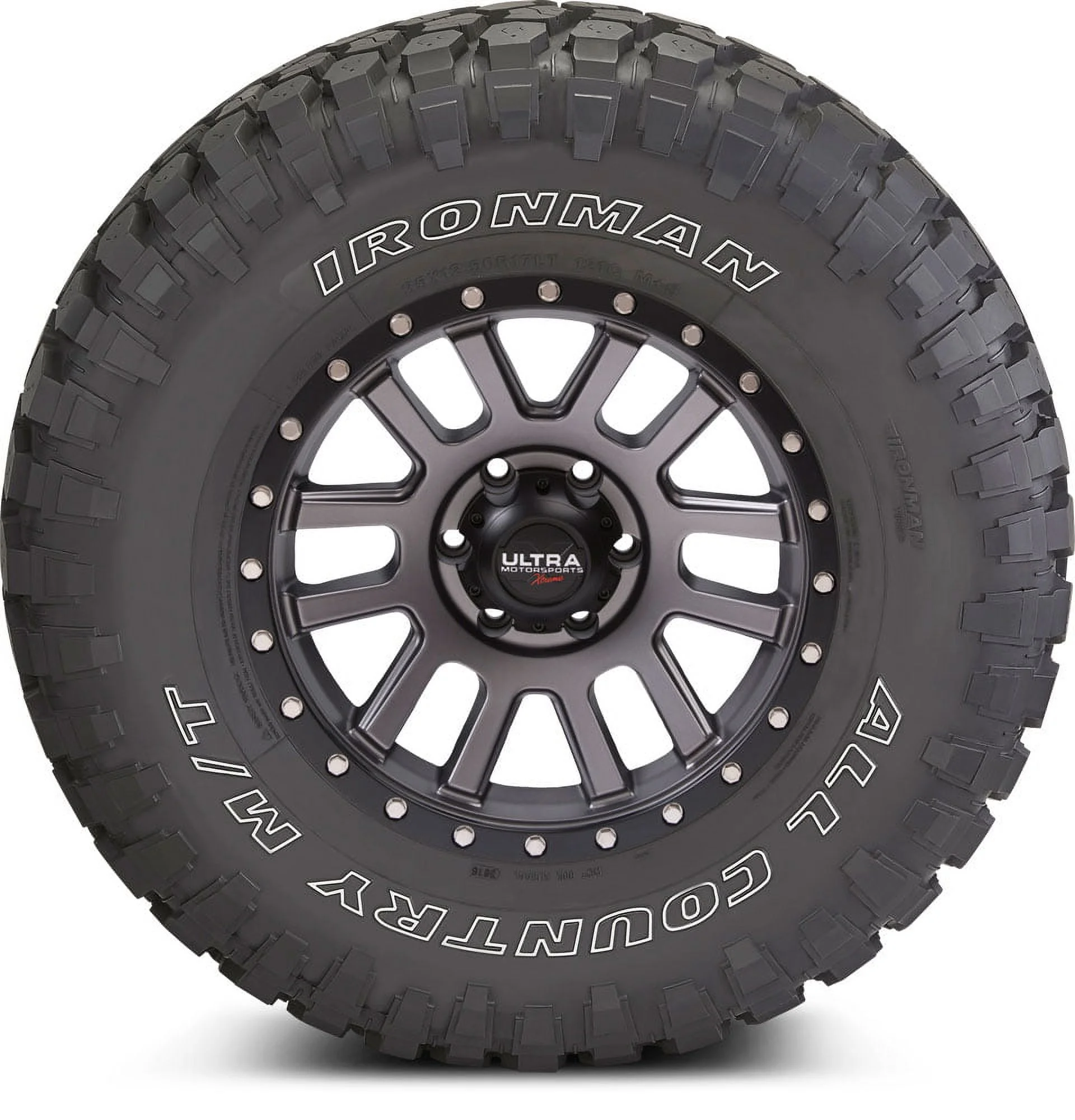 Ironman All Country M/T LT 37X12.50R17 Load F 12 Ply MT Mud Tire - Cheap Fitting