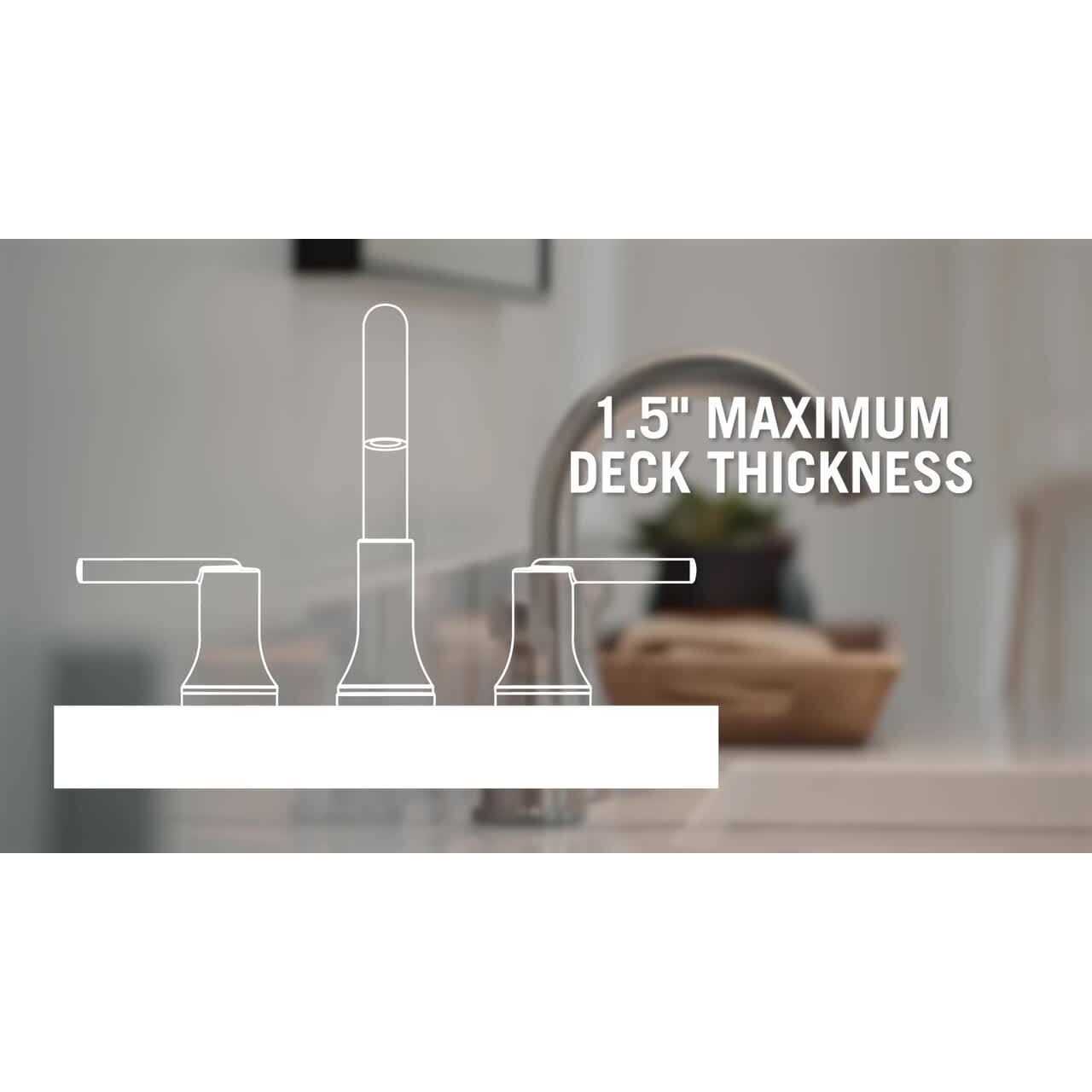 Delta Faryn 8 in. Widespread Double Handle Bathroom Faucet - Cheap Fitting