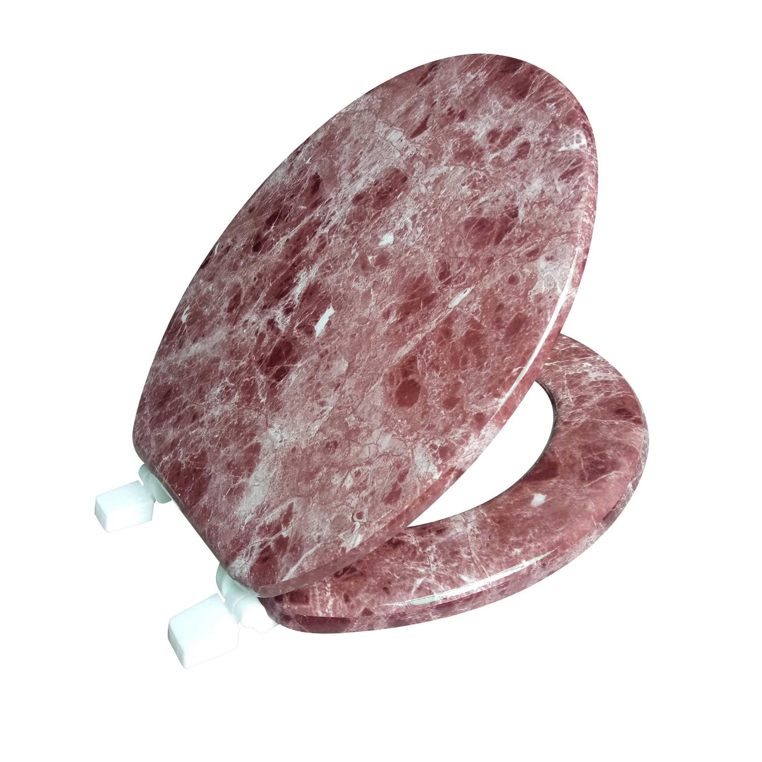 Dream Bath Heavy Duty Round Toilet Seat with Non-Slip Seat and Quick-Attach Easy Install Hardware - Cheap Fitting