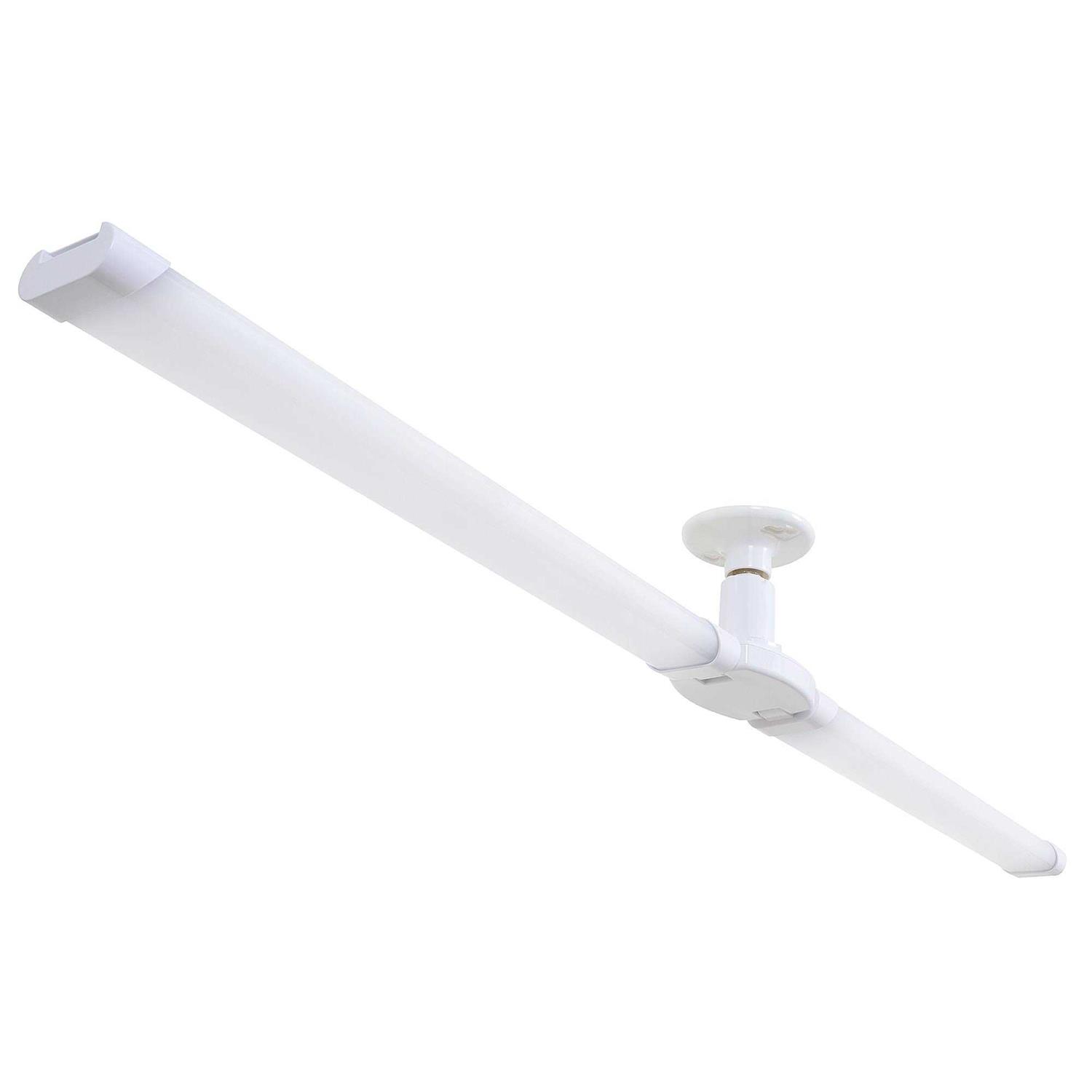 Utilitech 4-ft 5000-Lumen White LED Linear Shop Light Z-B2107-PDQ - Cheap Fitting