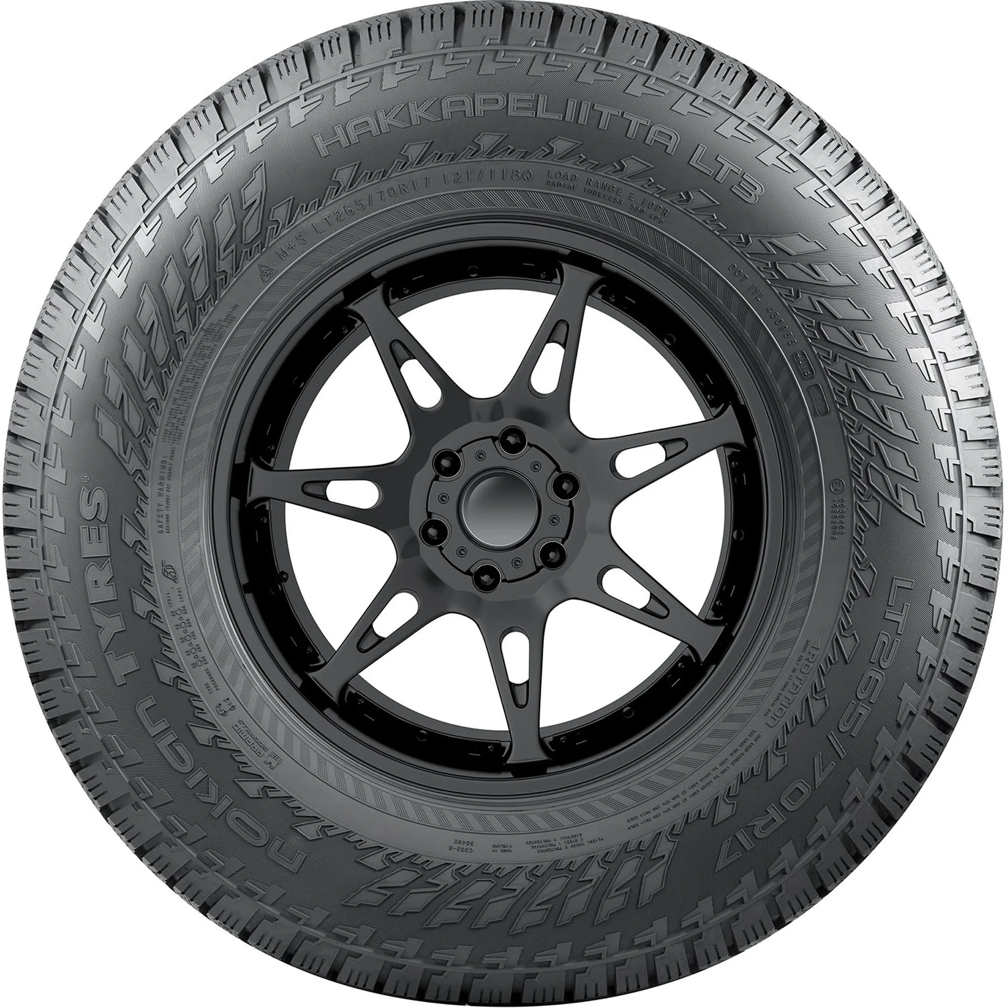 Nokian Hakkapeliitta LT 3 Studded Winter LT235/85R16 120/116Q E Light Truck Tire - Cheap Fitting