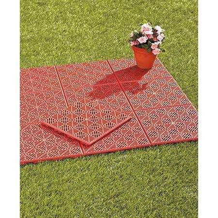 Sets of 10 Interlocking Patio or Walkway Tiles - Cheap Fitting
