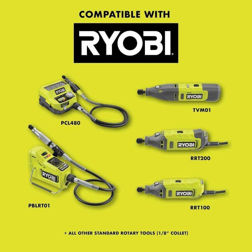 RYOBI Rotary Tool 6-Piece Twist Lock Cut-Off Wheel Starter Kit - Cheap Fitting