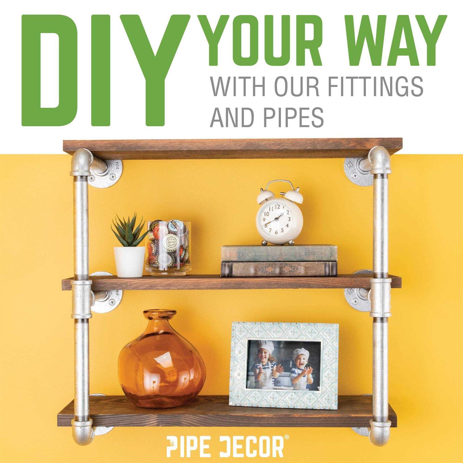 PIPE DECOR 1 Galvanized Pipe - Cheap Fitting