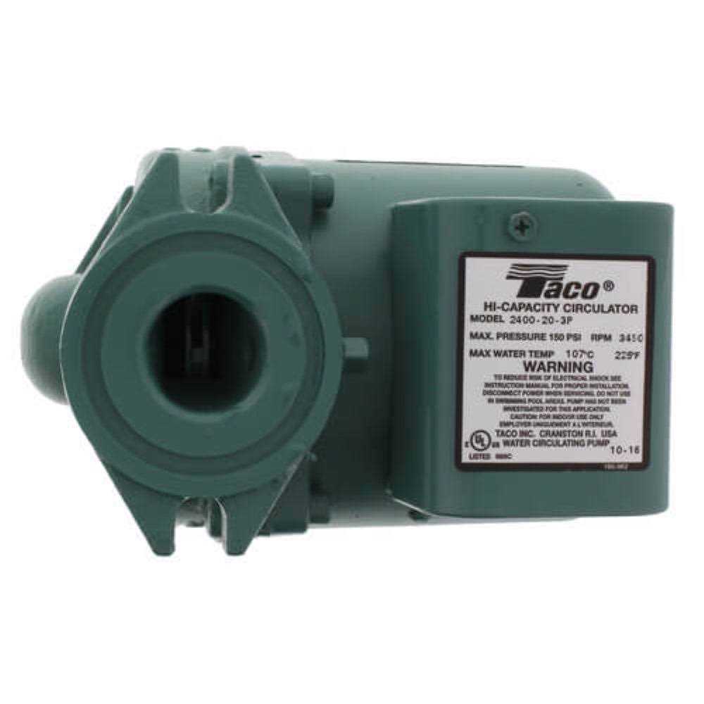 Taco 2400-20-3P Circulator Pump - Cheap Fitting