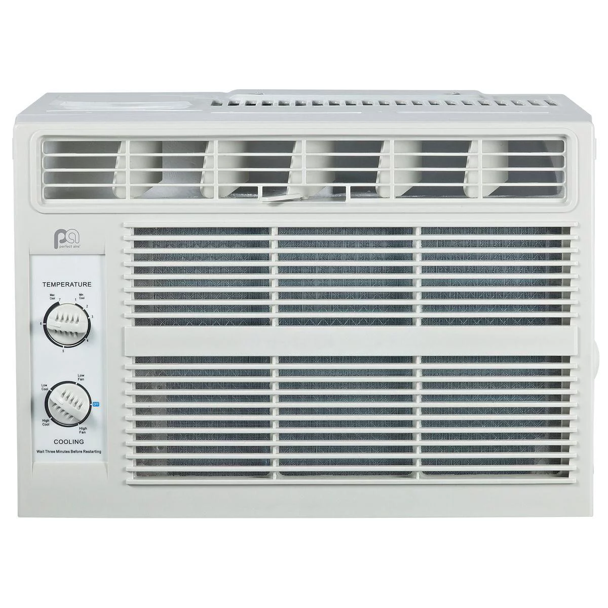 Perfect Aire 5K BTU Window Air Conditioner, Cools 150 sq. ft. - Cheap Fitting