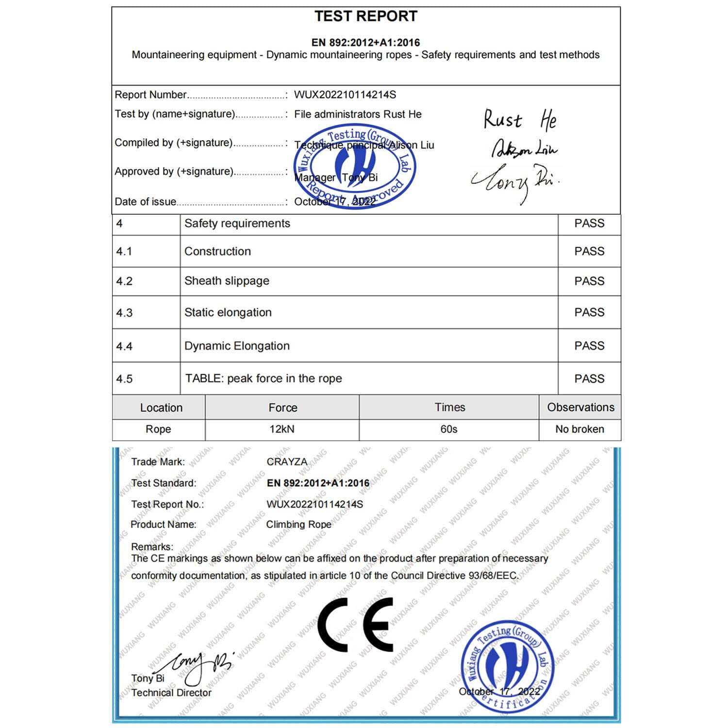Crayza Double Braided Polyester Rope Strong Arborist Rigging Rope 48 Strands for Climbing Tree Work Swing Pulling Sailing - Cheap Fitting