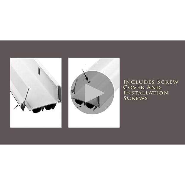 KS Hardware New Patent Pending Adjustable Double Bubble Door Sweep Draft Stopper - Cheap Fitting