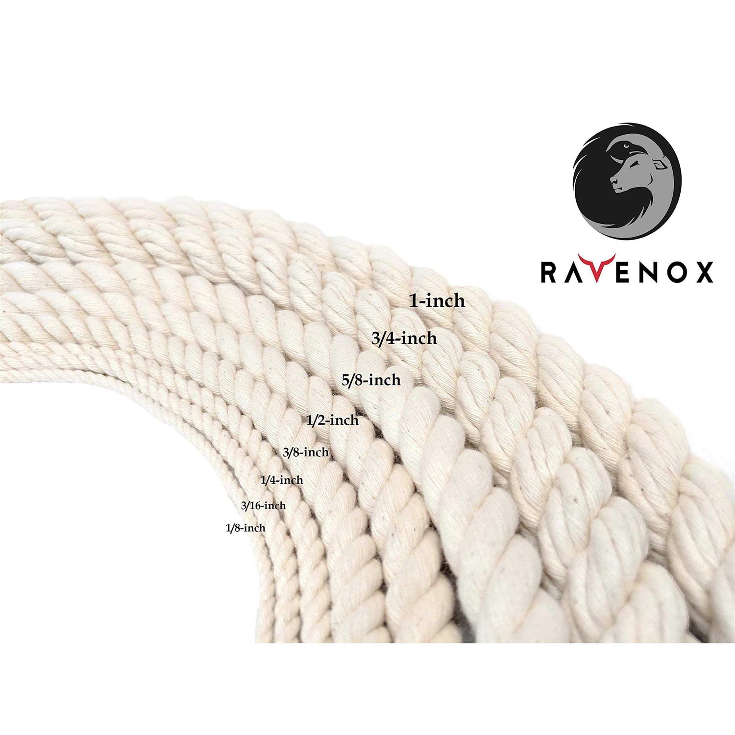 Fms Ravenox Natural Twisted Cotton Rope - Cheap Fitting