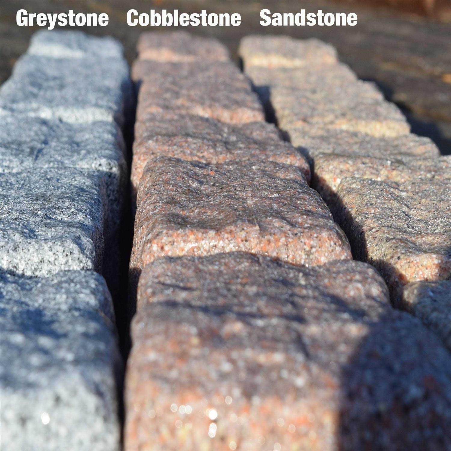 Beuta DIY No Dig Faux Stone Landscape Edging w/ Anchoring Spikes - Cheap Fitting