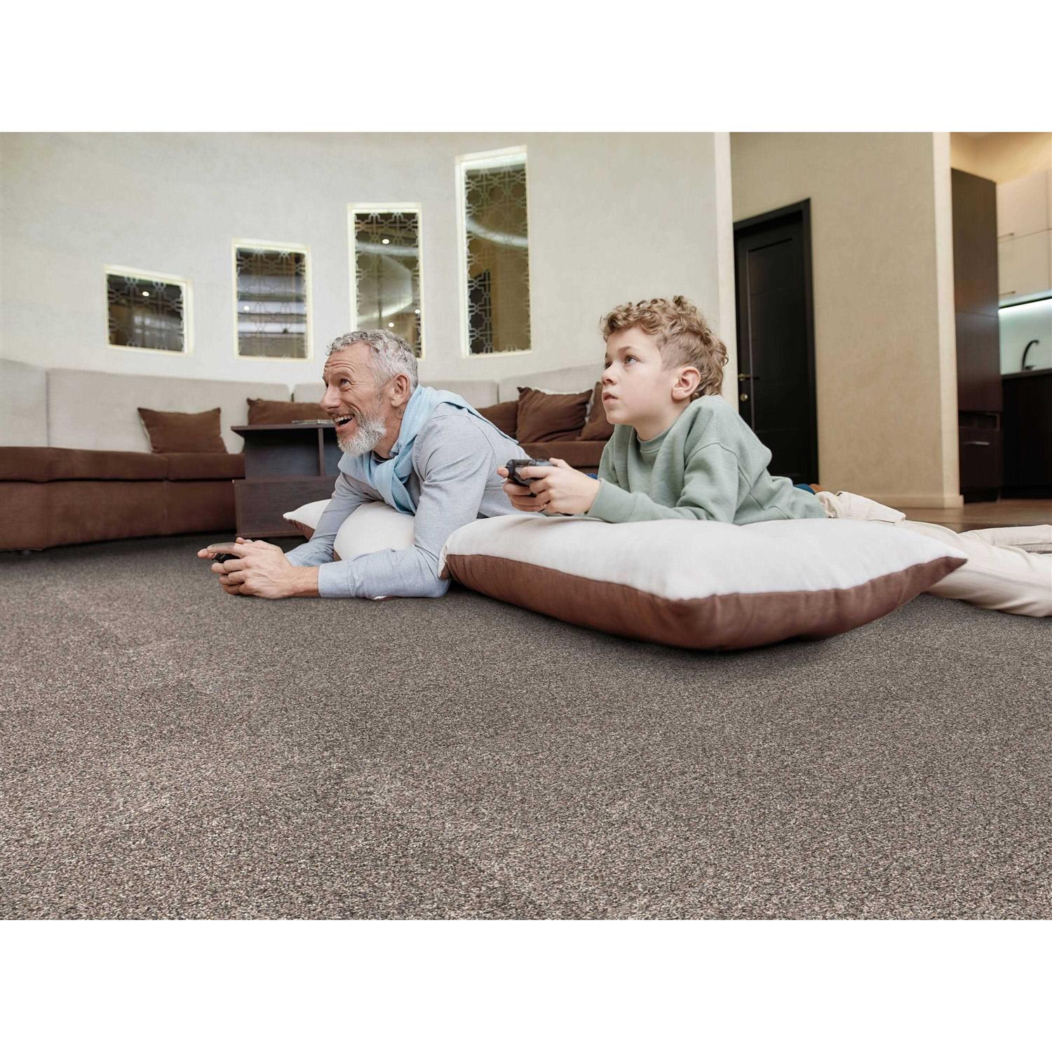 STAINMASTER It’s Magic 9-in x 36-in Mirage Textured Peel and Stick Carpet Tile 7L77600500 - Cheap Fitting