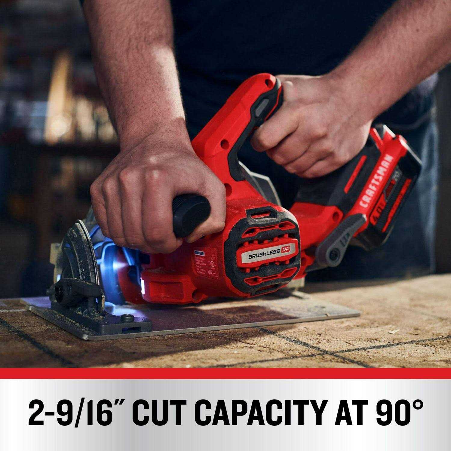 Craftsman V20 RP Cordless Circular Saw - Cheap Fitting