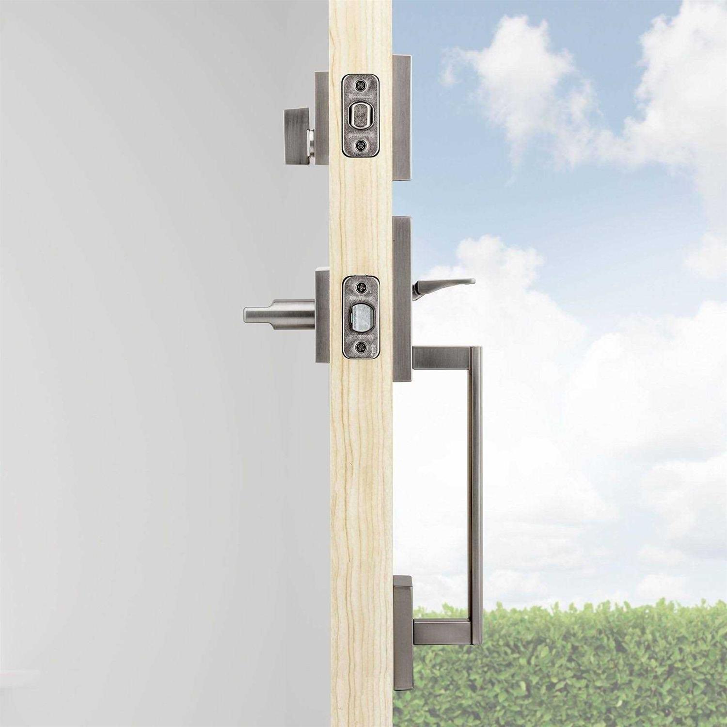 Kwikset San Clemente Handleset with Halifax Lever - Cheap Fitting