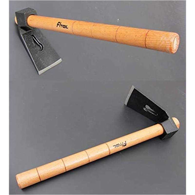 Forged Woodworking Hammer Woodcarving Straight Adze - Cheap Fitting