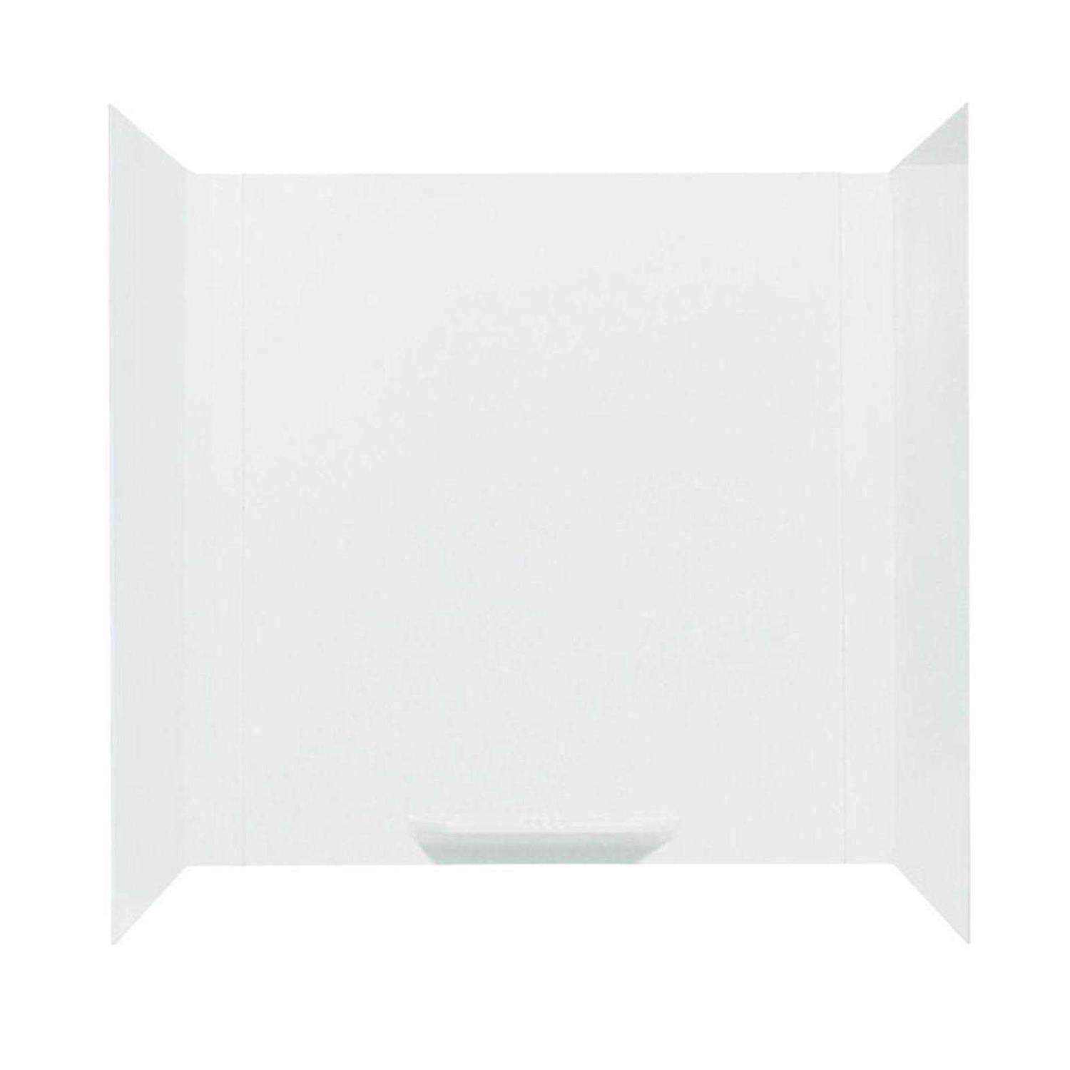 Mustee 350WHT Durawall Fiberglass Bathtub Wall Surround - Cheap Fitting