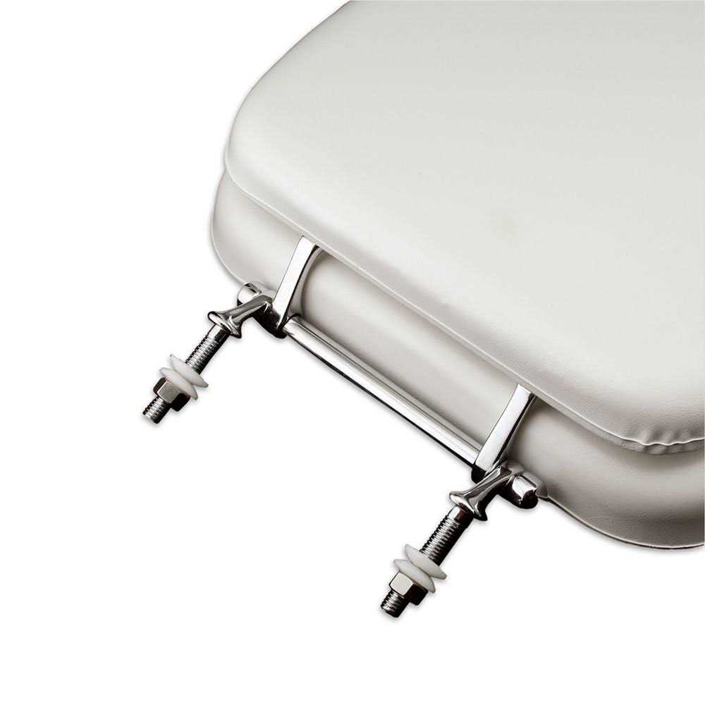 Jones Stephens Deluxe Soft Toilet Seat with Wood Cores C3B5E200 - Cheap Fitting