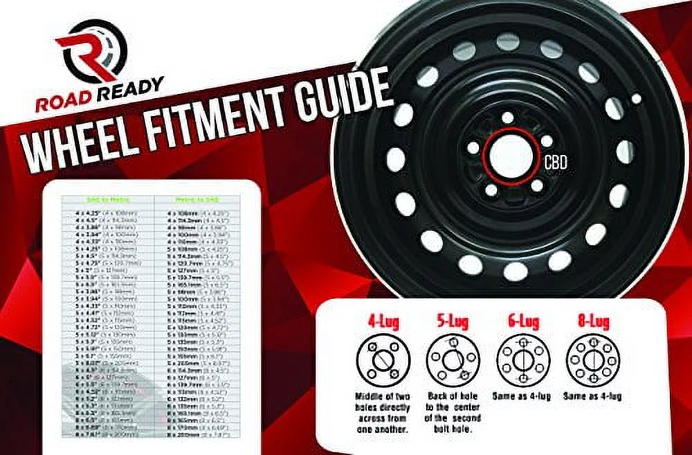 Wheel Rim for 1993-2002 Toyota Corolla 14 in Black Steel Rim Direct Fit - Cheap Fitting