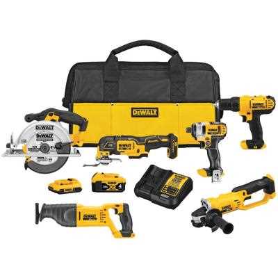 DEWALT 20V 6 Tool Combo Kit – DCK661D1M1 - Cheap Fitting
