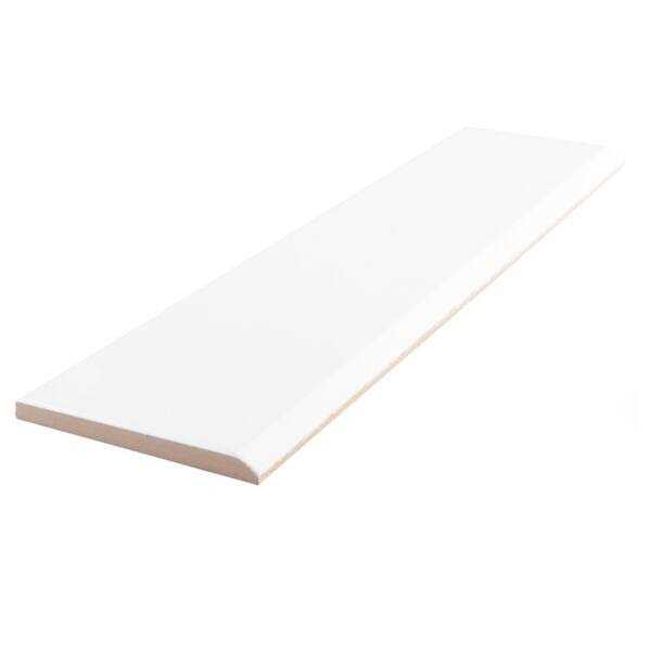 Merola Tile Battiscopa 13 x 3 Ceramic Bullnose Tile Trim - Cheap Fitting