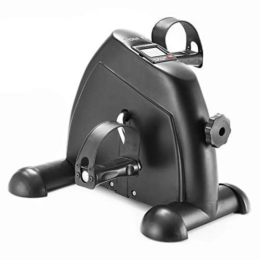 Portable Home Exercise Bike Pedal Exerciser Foot Peddler Portable Therapy Bicycle Leg Peddler Portable Mini Cycle Bike for Hands Arm or Feet Trainer Mini Exercise Bike with Digit Black - Cheap Fitting